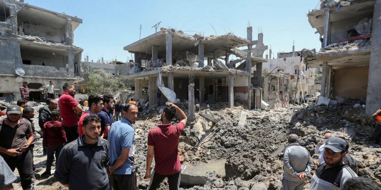 Life resumes in Gaza after several days of violence and destruction.