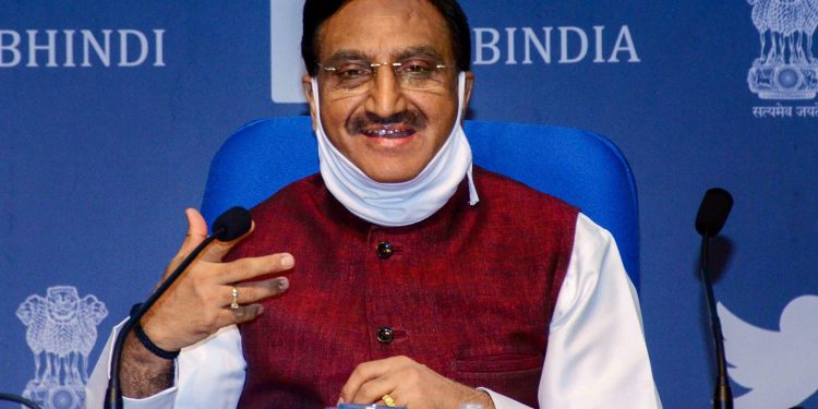 Ramesh Pokhriyal ‘Nishank’ to interconnect with Education Secretaries of the State tomorrow