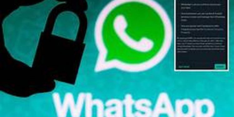 Government of India warns Whatsapp