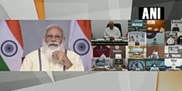 Prime Minister Modi holds meeting on controlling Covid situation in rural India