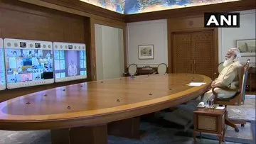 PM Modi attends meeting with senior govt officials for cyclone Yaas