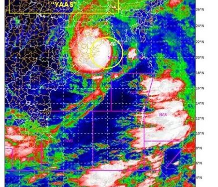 Yaas makes landfall at Dhamra port in Odisha