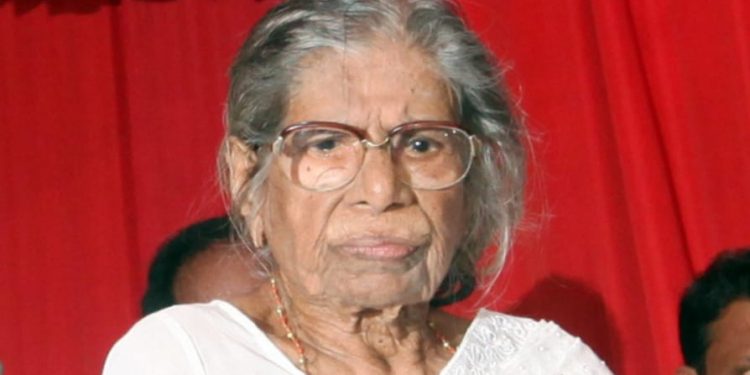 Political Legend K R Gowri Passes