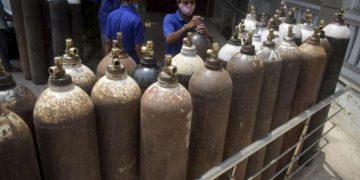 States received oxygen cylinders and vials of Remdesivir by the government