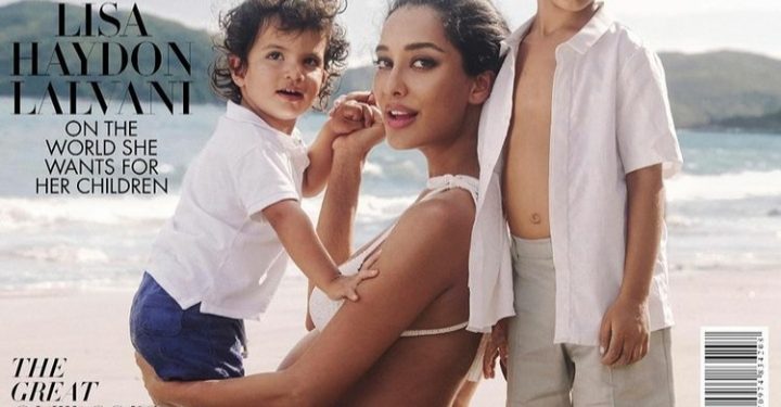 Lisa Hydon with her kids