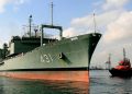 The Kharg, Iran’s Largest Navy Ship Catches Fire Mid-Waters