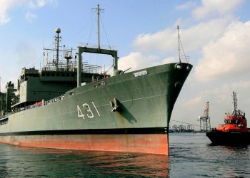 The Kharg, Iran’s Largest Navy Ship Catches Fire Mid-Waters