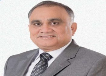 Retired UP cadre IAS officer Anup Chandra Pandey takes charge as Election Commissioner in New Delhi.