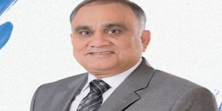 Retired UP cadre IAS officer Anup Chandra Pandey takes charge as Election Commissioner in New Delhi.