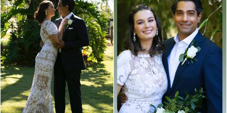 Evelyn sharma ties knot with Tushaan Bhindi , posts dreamy pictures .