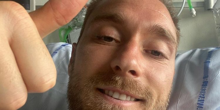 “I am fine” Christian Eriksen informs from hospital