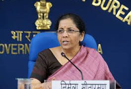 Nirmala Sitharaman announces Rs 1.1 lakh crore loan guarantee scheme for COVID-affected sectors.