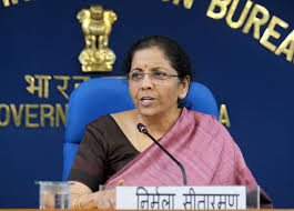 Nirmala Sitharaman announces Rs 1.1 lakh crore loan guarantee scheme for COVID-affected sectors.