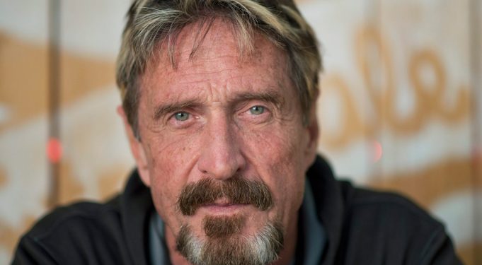 McAfee Founder Found dead In prison, “apparently from suicide”.
