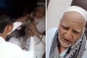 Elderly Muslim Man Beaten Up, Beard cut off in ghaziabad near delhi.