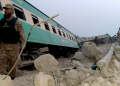 30 killed and 50 injured as two trains collide in Pakistan.