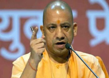 Yogi Adityanath meets Union Minister Amit Shah at PM Modi’s Residence.