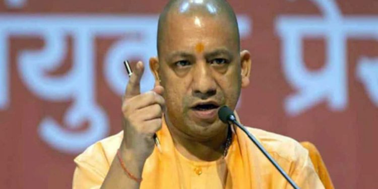 Yogi Adityanath meets Union Minister Amit Shah at PM Modi’s Residence.