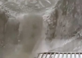 Cloudburst near Amarnath shrine in J&K amid heavy rain, no casualties.