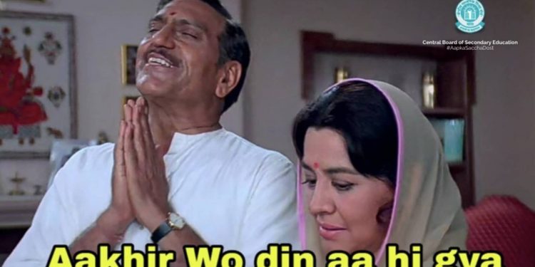 CBSE uses DDLJ meme to inform when they will announce Class 12 results