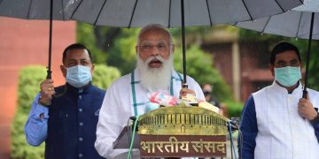 PM Modi’s Monsoon Session live :