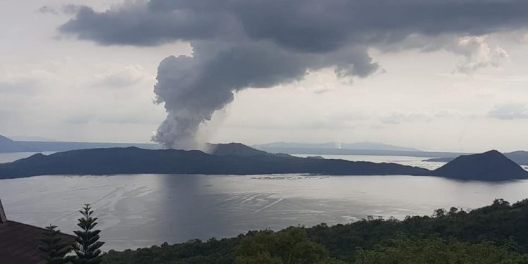 Philippines’ Taal Volcano Erupts, Massive Evacuation Underway.