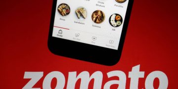 Zomato starts trading at Rs.116 , A premium of 53%.
