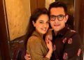aditya narayan and his wife