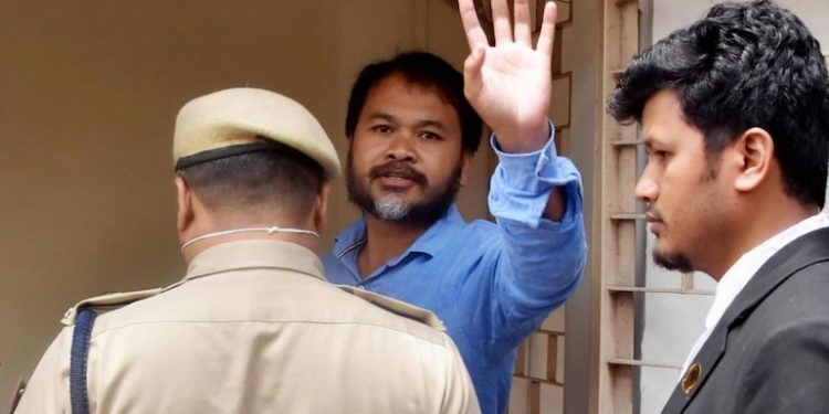 Assam leader Akhil Gogoi, jailed over citizenship law, gets released.
