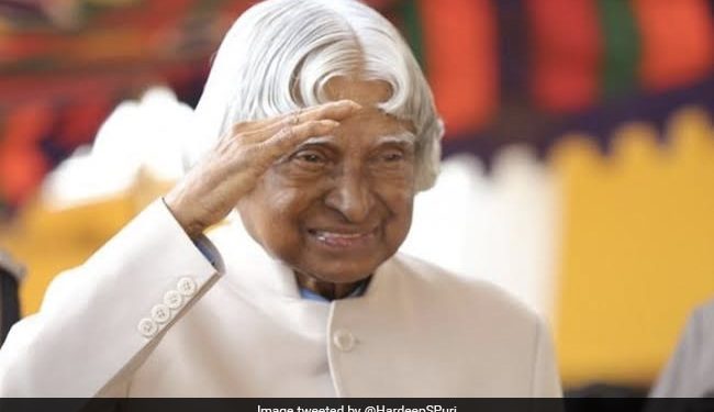 Dr APJ Abdul Kalam’s Sixth Death anniversary : Venkaiah Naidu, Union ministers pay tribute.