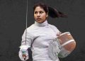 Bhavani Devi wins India’s first-ever fencing match in the history of Olympics.