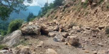 Nine tourists killed in Himachal Pradesh landslide.