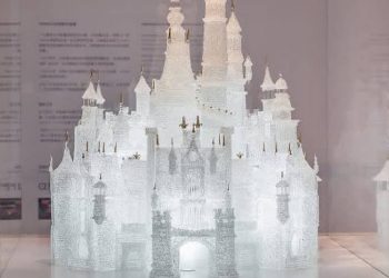 Disney Castle Replica Worth $64,000 Broken By Playing Children