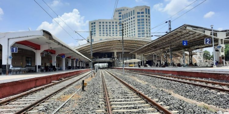 Gujarat railway project inaugurated by PM Modi today.