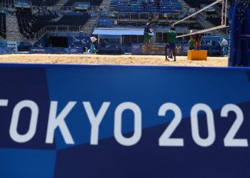 The opening ceremony of the Tokyo Olympics begins : Parade of Nation.