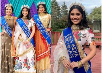 Vaidehi Dongre is crowned as Miss India USA 2021, Lanali from Georgia becomes the first runner up.