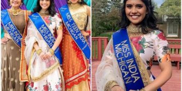 Vaidehi Dongre is crowned as Miss India USA 2021, Lanali from Georgia becomes the first runner up.