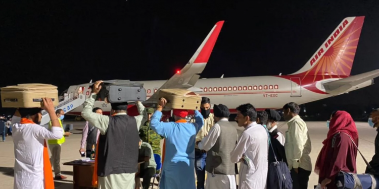 Air India Flight from Afghanistan, Carrying 78 Persons, Lands in Delhi