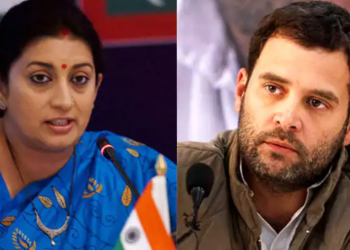 Smriti Irani Slams Rahul Gandhi’s Remark that the Modi Government is “Selling India,” Claiming that “This Man’s Politics Begins with Hypocrisy.”