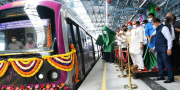 The Purple Line’s Additional Extension is Inaugurated by CM Bommai and Hardeep Puri