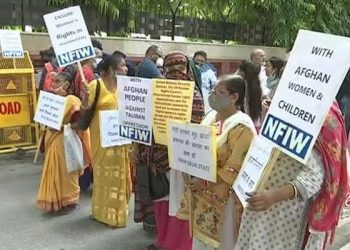 “Protect Afghan Women”: Hundreds Join In Protest In Delhi