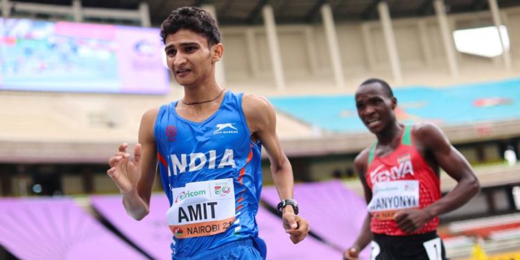 India’s Amit Khatri wins silver in 10km race walk at World U-20 Athletics Meet