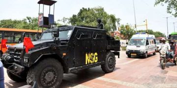 Security Tightened in Delhi ahead of Independence day celebration.