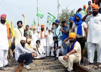 Farmers’ Protest Hits Train Movement, National Highway In Punjab’s Jalandhar