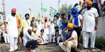 Farmers’ Protest Hits Train Movement, National Highway In Punjab’s Jalandhar