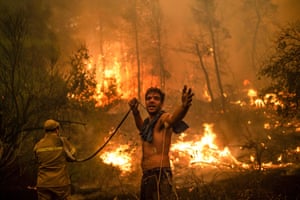 Over 100,000 Hectares burned as Greece faces an “Ecological Disaster” from wildfire .