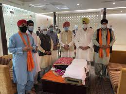 Minister Receives Guru Granth Sahib At Delhi Airport, 3 Copies Flown From Kabul