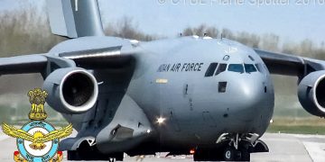 IAF’s C-17 aircraft with over 120 Indian diplomats from Kabul lands in Gujarat