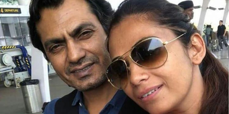nawaz uddin with his wife