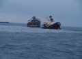 Ship snaps in two off Japan’s Coast , Crew onboard safe : Officials.